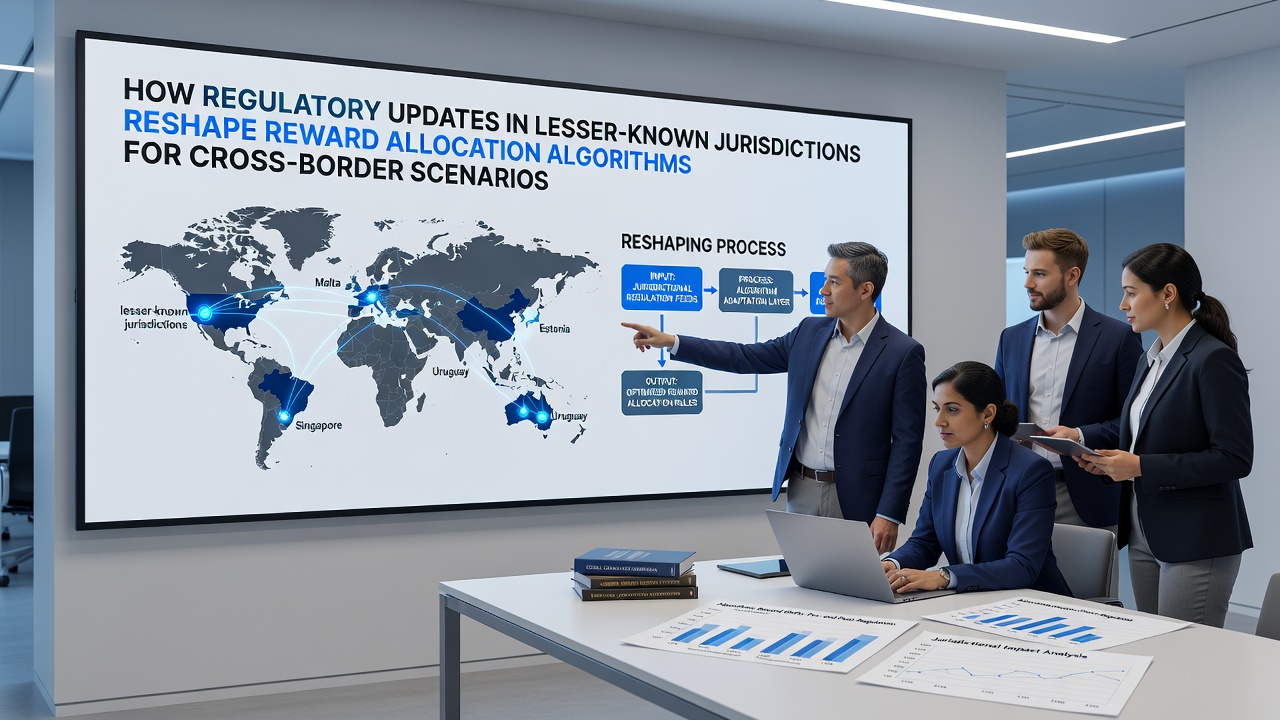 Cross-platform gaming interfaces displaying synchronized reward allocation dashboards